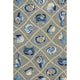 KAS Harbor 4219 Gray Seaside Area Rug, 8'x10'