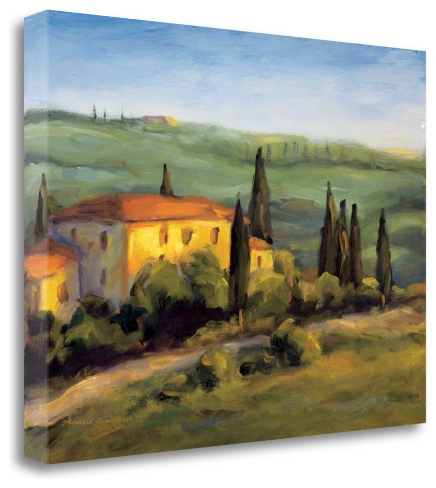 "A Tuscan Morning" By Michael Downs, Giclee Print on Gallery Wrap Canvas