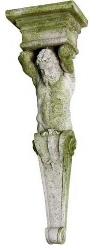 Masculine Caryatid Brackt 25, Architectural Brackets