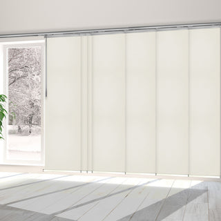 Scarlet 7-Panel Track Extendable Vertical Blinds 110-153"W