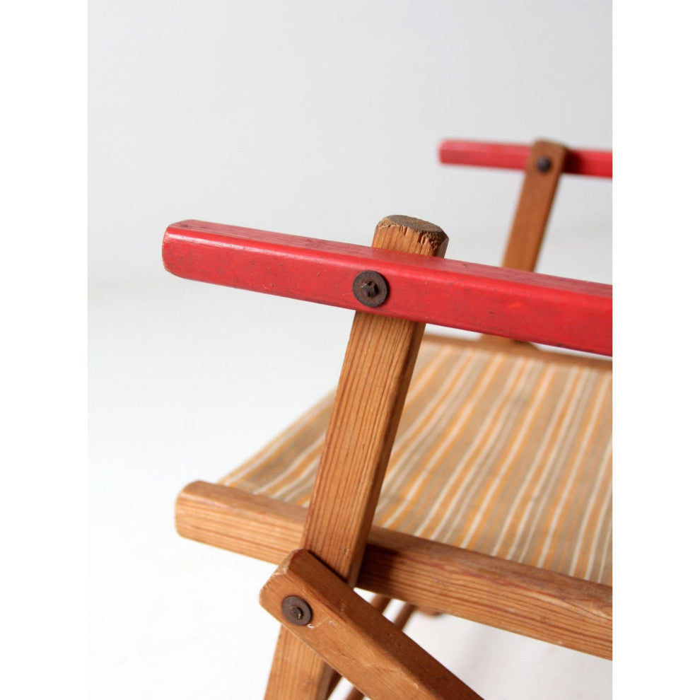 Consigned, Mid Century Children's Folding Chair