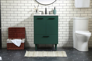 Bailey 24" Bathroom Vanity, Green