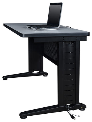 Fusion 42"x24" Training Table, Gray