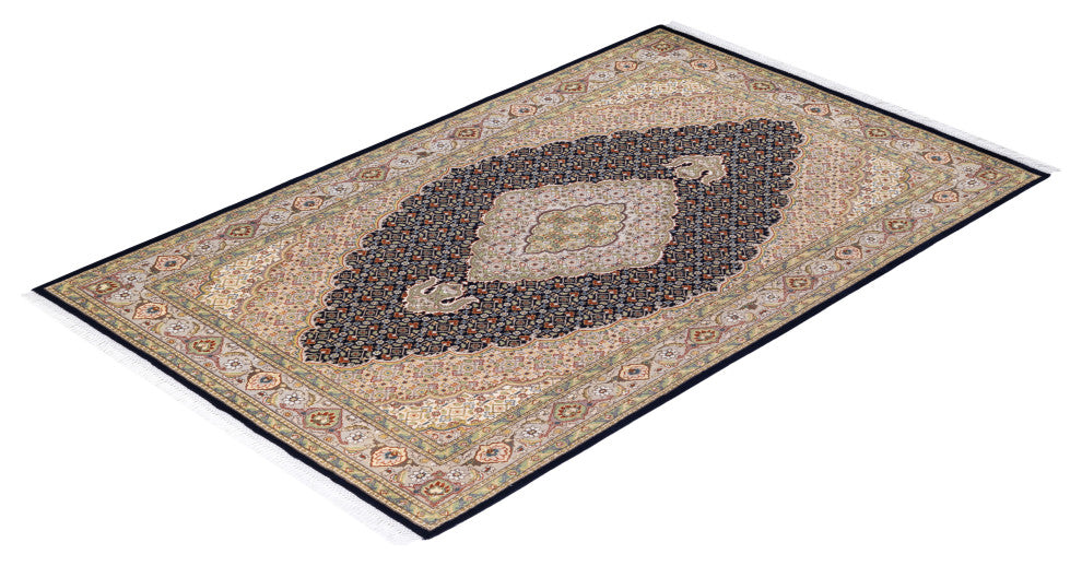 MOGUL, Hand Knotted Area Rug 7' 4" X 4' 7"