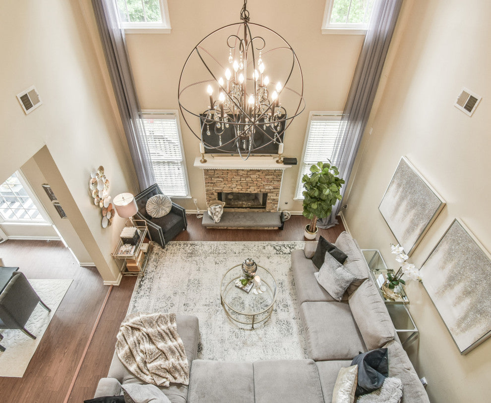 Maxim 25147 Orbit 12 Light Single Pendant - Oil Rubbed Bronze