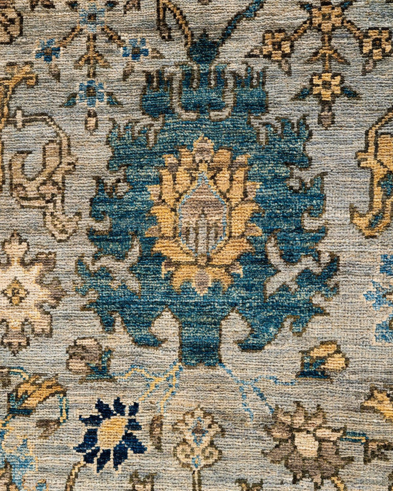 Serapi One-of-a-Kind Hand-Knotted Area Rug Gray, 5' 9" x 8' 7"