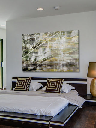 "Building Columns" Print on Canvas, 60"x40"