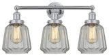 Chatham 3-Light 24.5" Bath Vanity-Light Polished Chrome