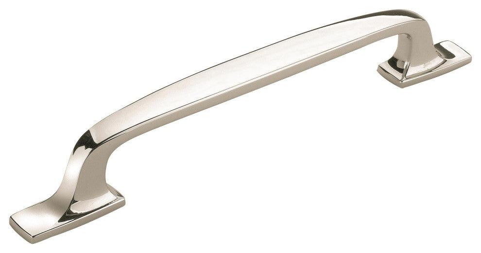 Amerock Highland Ridge Appliance Pull, Polished Nickel, 8" Center-to-Center