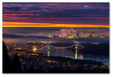 Pierre Leclerc 'West Vancouver Sunrise' Canvas Art, 32x22
