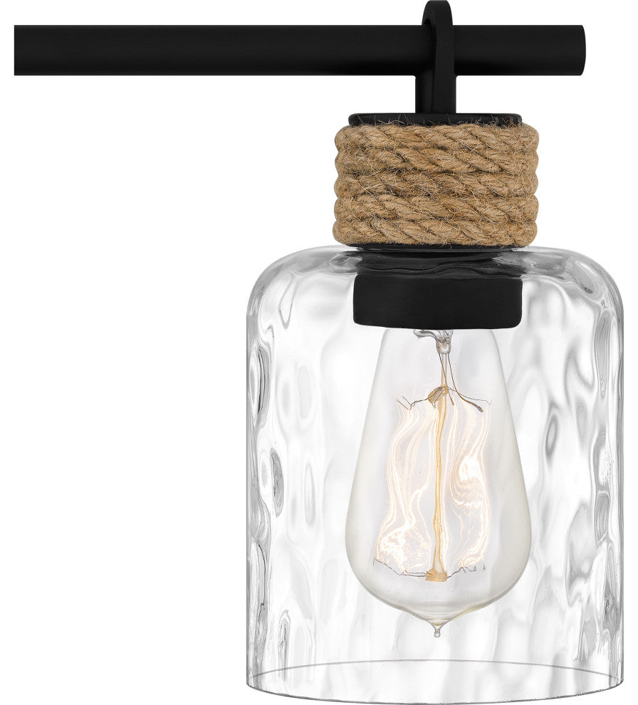 Quoizel BTC8634MBK 4-Light Bath, Baltic