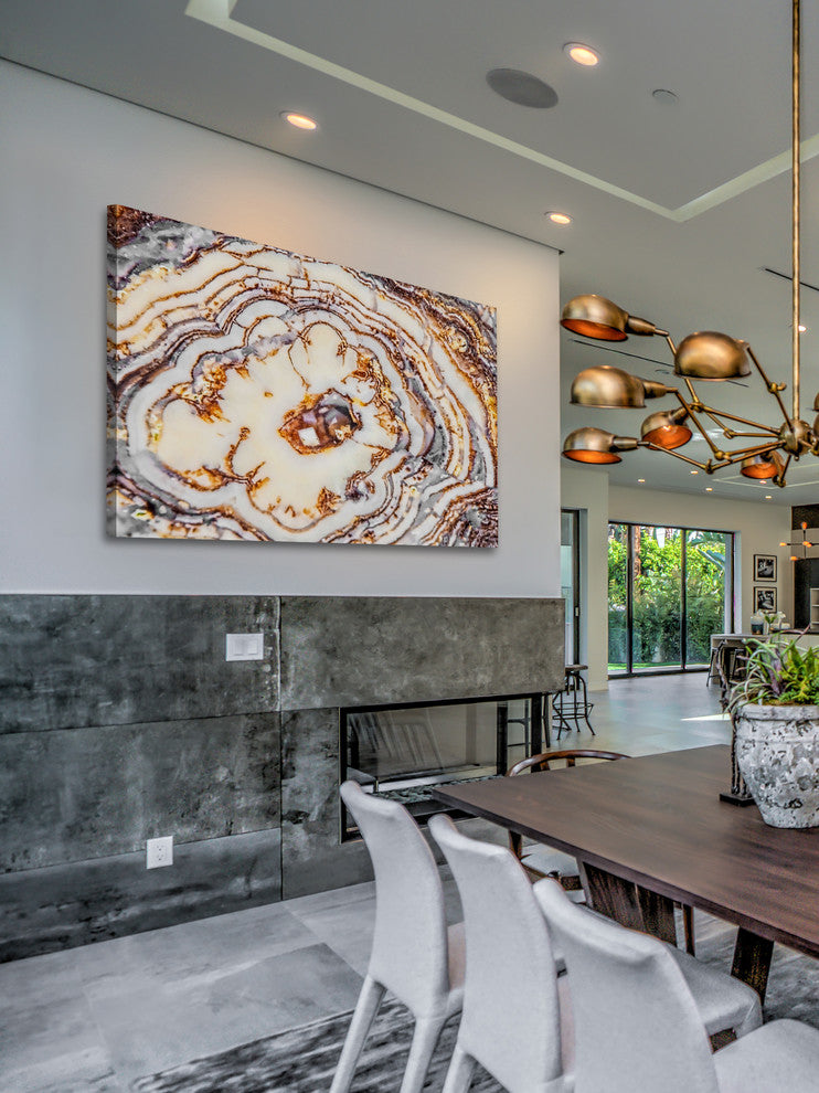 "Wild Rings" Painting Print on Canvas