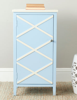 Safavieh Cary Small Cabinet, Light Blue
