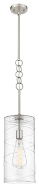Innovations 380-1S-SN-G381-8CL 1-Light Mini Pendant, Brushed Satin Nickel