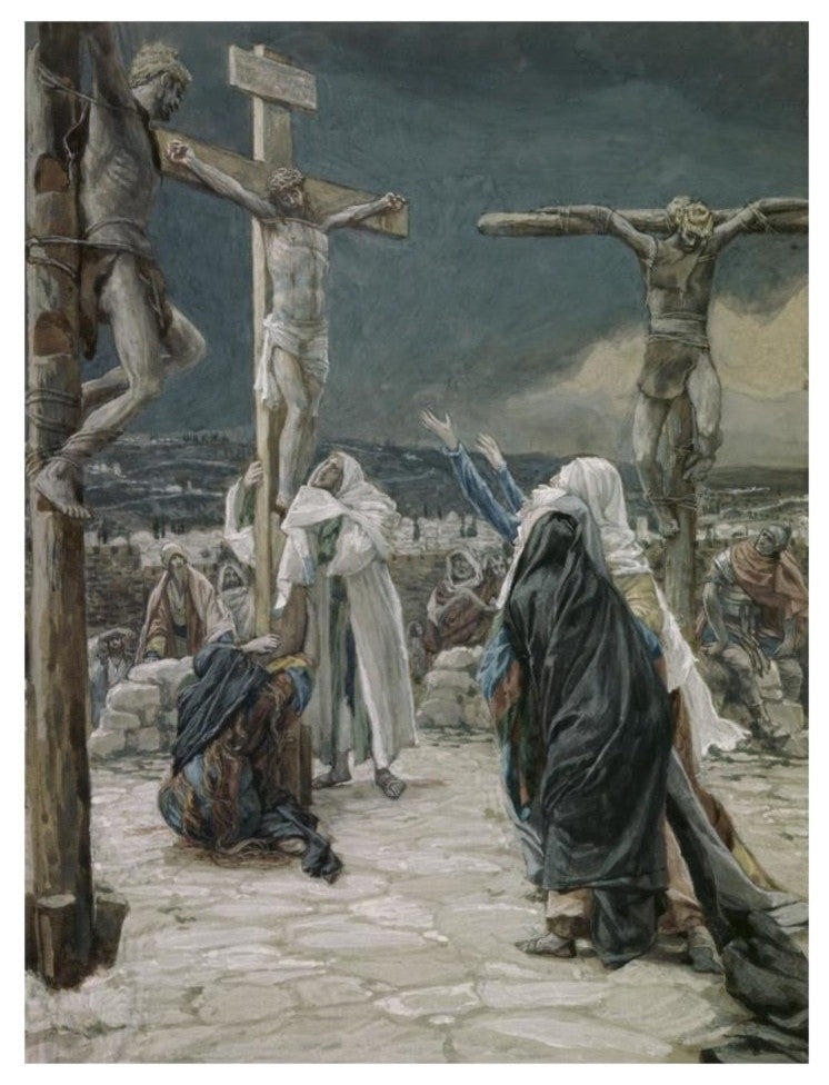 "Death of Jesus" Digital Paper Print by James Tissot, 25"x32"