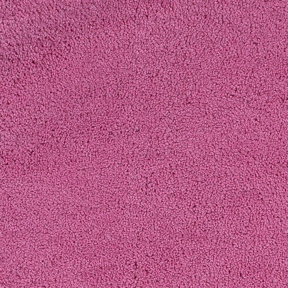 KAS Bliss 1576 Hot Pink Shag Area Rug, 7'6" X 9'6"