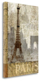 "April In Paris" By Keith Mallett, Giclee Print on Gallery Wrap Canvas
