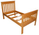 Harmony Bed, Honey Stain, Twin Xl