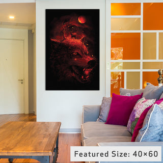 "Red Dream" by Nicebleed, 40x26x1.5
