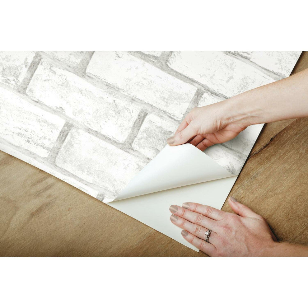 Brick Peel & Stick Wallpaper