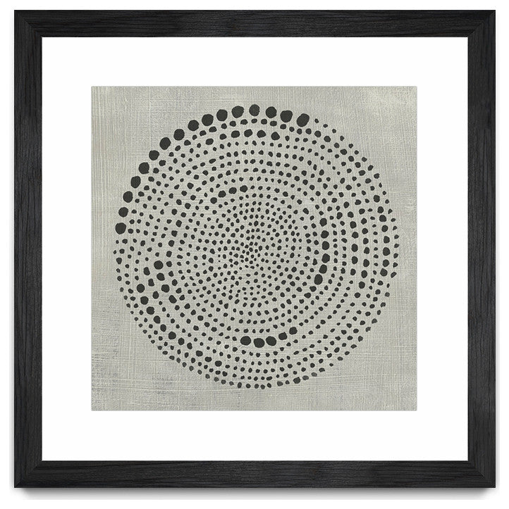 "Mythos II" Matted and Framed, 36" X 36"