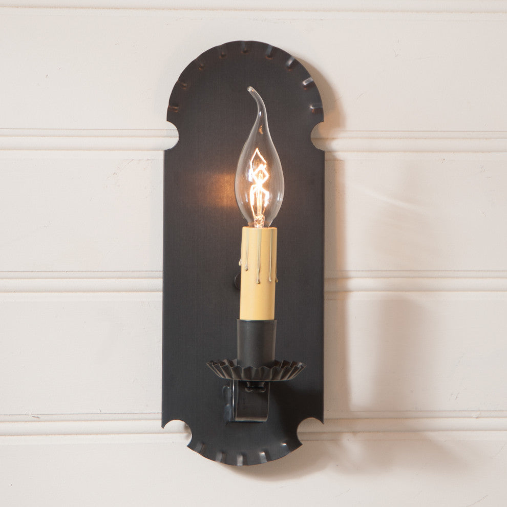 Apothecary Sconce, Kettle Black