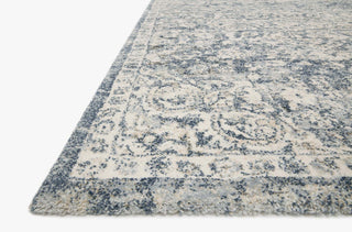 Theory THY-02 Ivory/Blue 5'3"x7'8" Area Rug