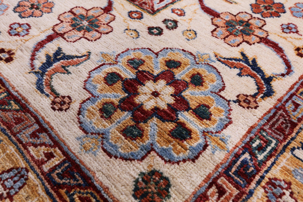 Hand Knotted Persian Tabriz Wool Rug 8' 4" X 9' 10" Q9991