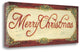 "Merry Christmas" By Jo Moulton, Giclee Print on Gallery Wrap Canvas
