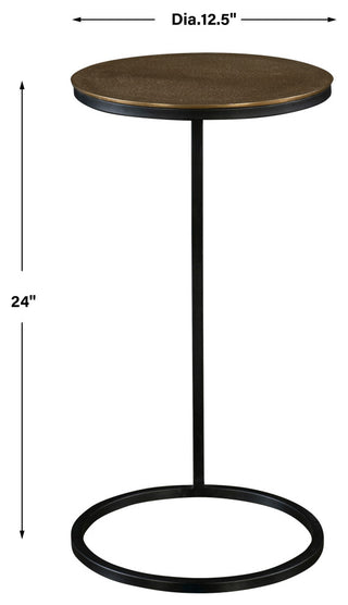 Uttermost Brunei Gold Accent/Drink table