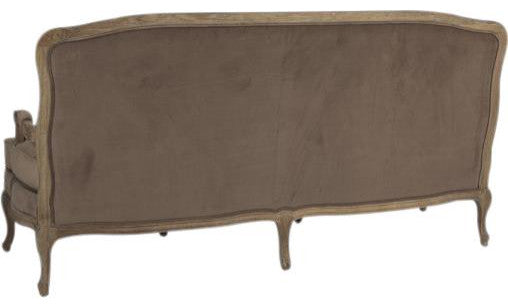 Coffee Upholstered Bastille Sofa, Traditional