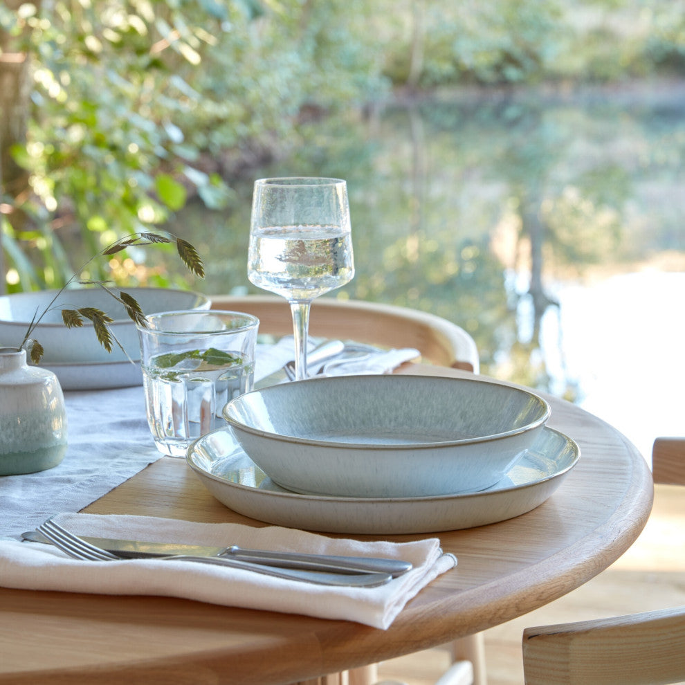 Kiln Green by Denby Pasta Bowls, Set of 4