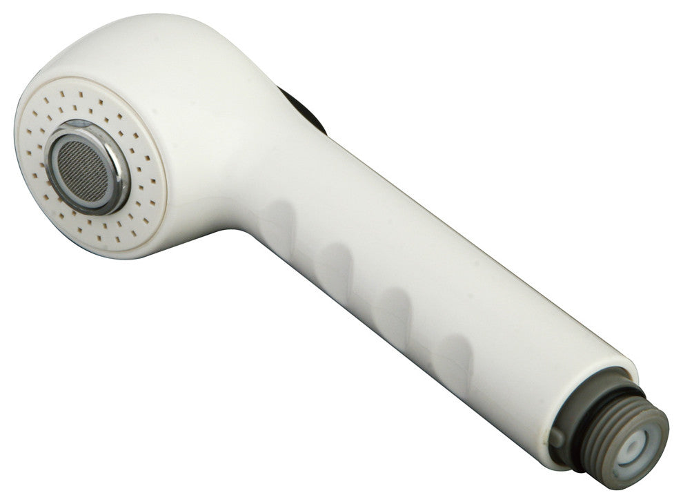 Gourmetier  Single Handle Pull-Out Kitchen Faucet Sprayer, White
