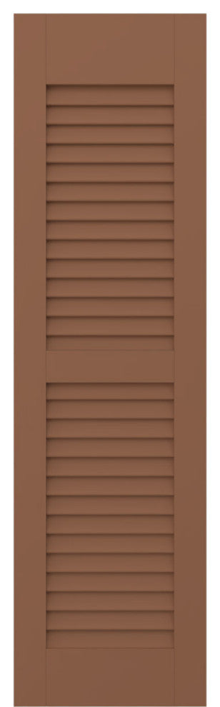 Two Equal Louver Shutters (Per Pair)