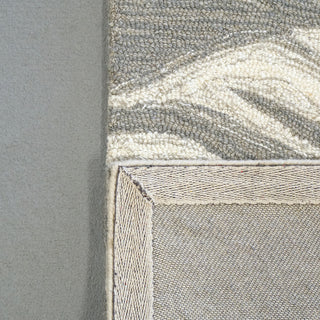 Dynamic Rugs Graphite 9x12 Wool Handmade Area Rug 5442-910 Gray/Ivory