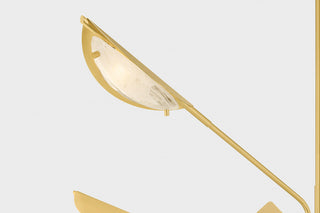 Hudson Valley Lighting Levin Chandelier, Aged Brass
