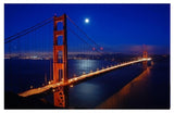 Famous San Francisco Golden Gate Bridge Canvas