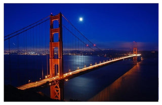 Famous San Francisco Golden Gate Bridge Canvas