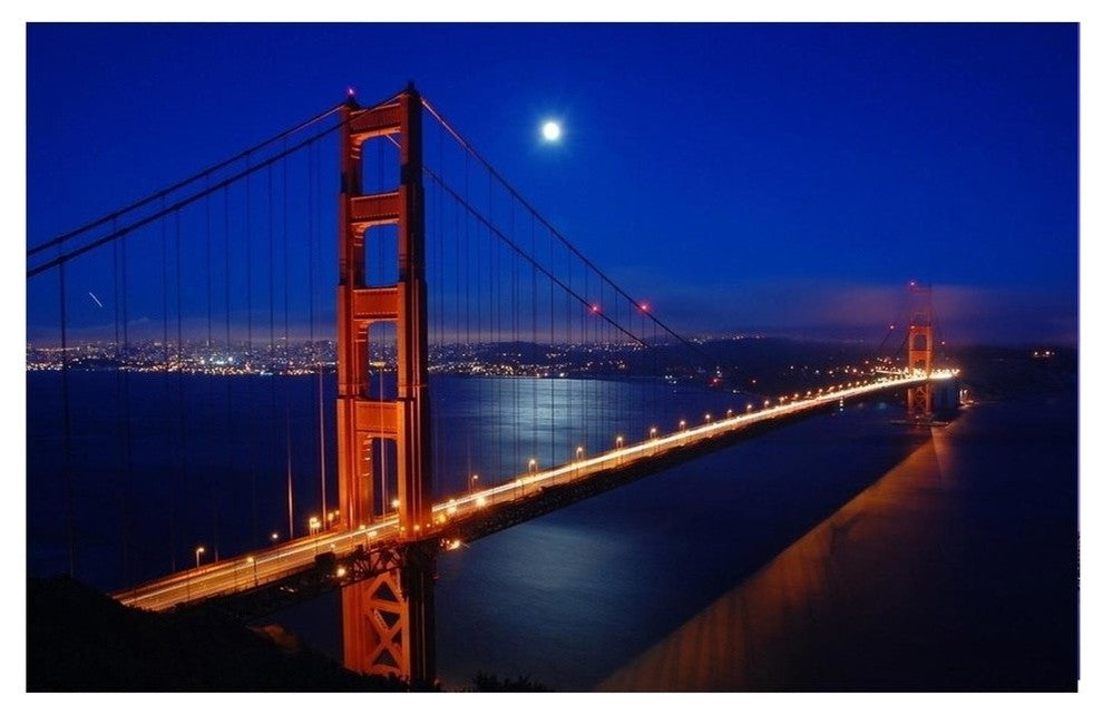 Famous San Francisco Golden Gate Bridge Canvas