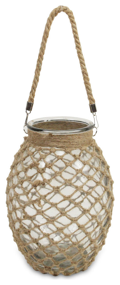 Carlsbad Rope Glass Jar