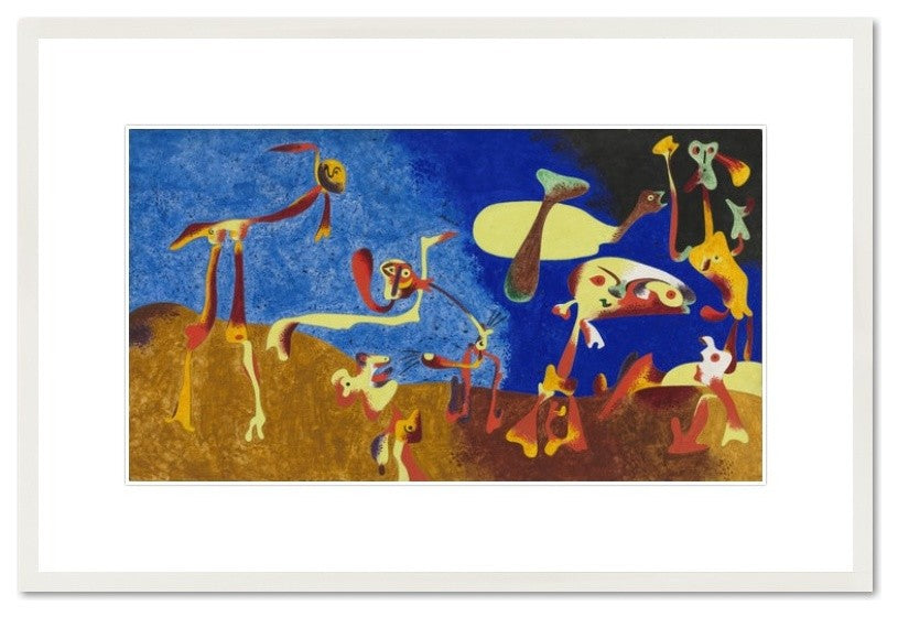 Figures and Birds in a Landscape, 1935