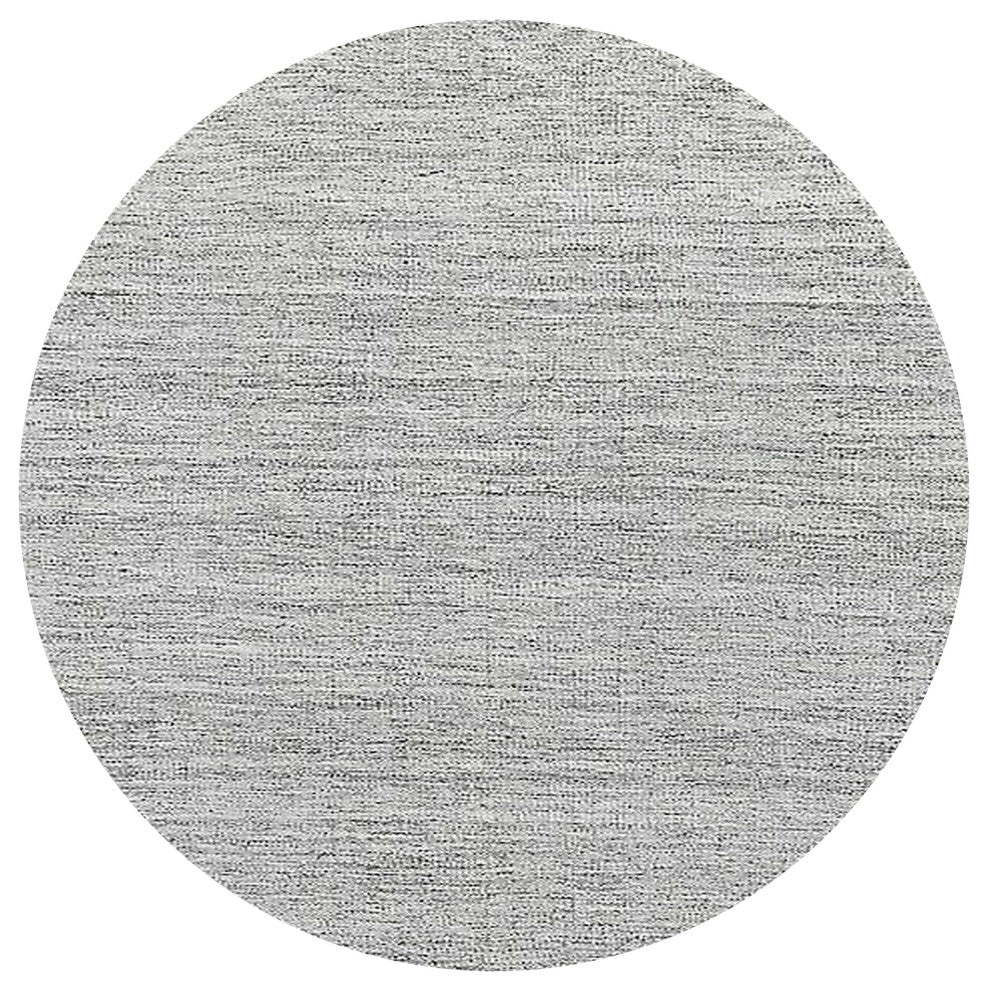 Ahgly Company Indoor Round Mid-Century Modern Area Rugs, 7' Round