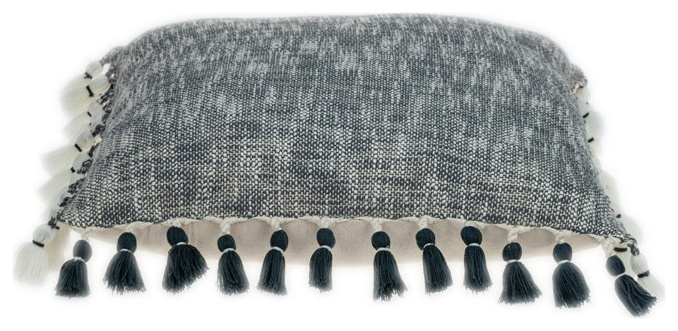 Slate Grey Throw Pillow