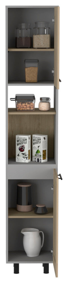 Kitchen Pantry Retrit, Kitchen, Light Pine