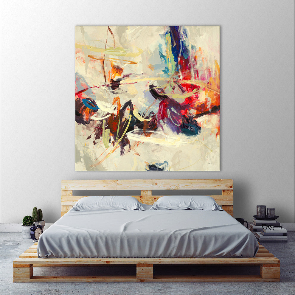 Positive Energy III Fine Art Giant Canvas Print, 54"x54"