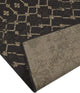 Outdoor Collection Geometric Area Rug - Bohemian Rug, Charcoal, 5'3"x7'6"