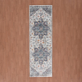 Montana Kriselda Runner, Gray, 2'7" x 8', Medallion