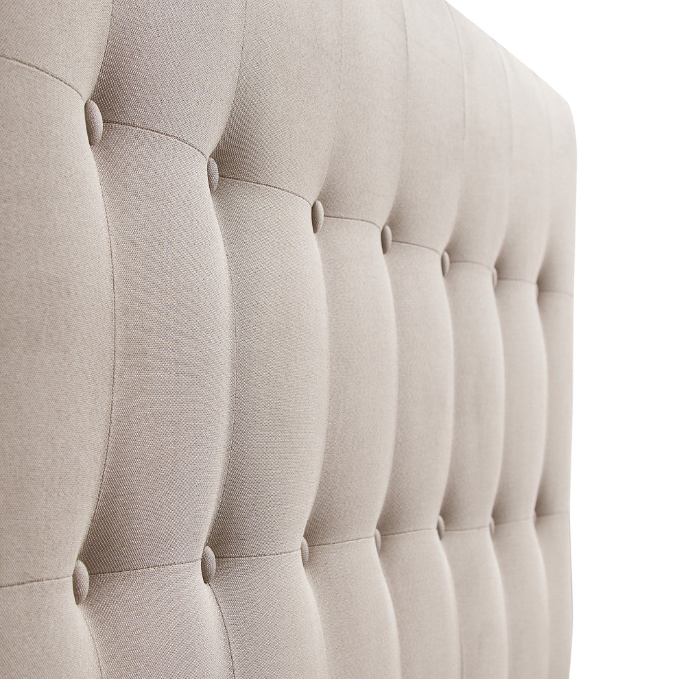 Kirkwood 77.95" W Beige King Headboard