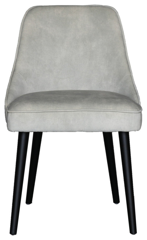 Contemporary Harmony Dining Chair White Smoke - M2 - White
