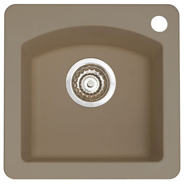 Blanco 440205 Diamond 15" Drop-In or Undermount Single Basin - Truffle